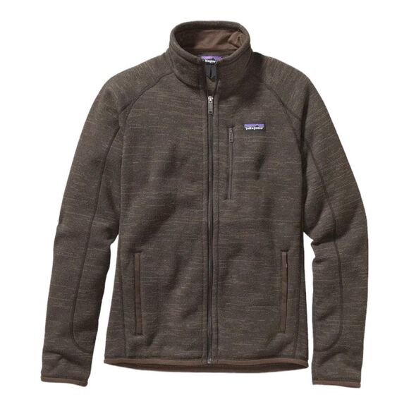 Patagonia Men's Fleece Quarter Zip Mock Neck Pullover Better Sweater Brown Small - Picture 1 of 9